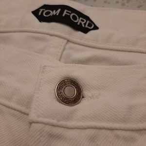 100% Authentic TOM FORD Jeans White sz 36 reg